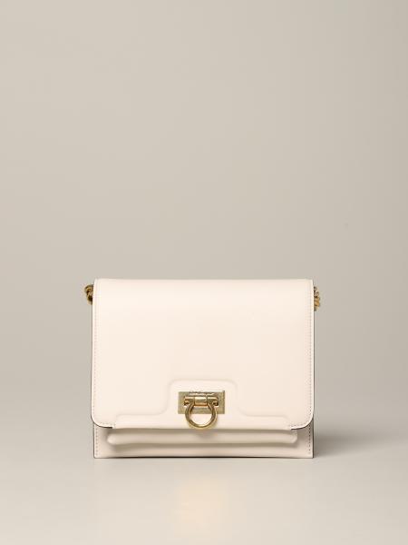 ferragamo white purse