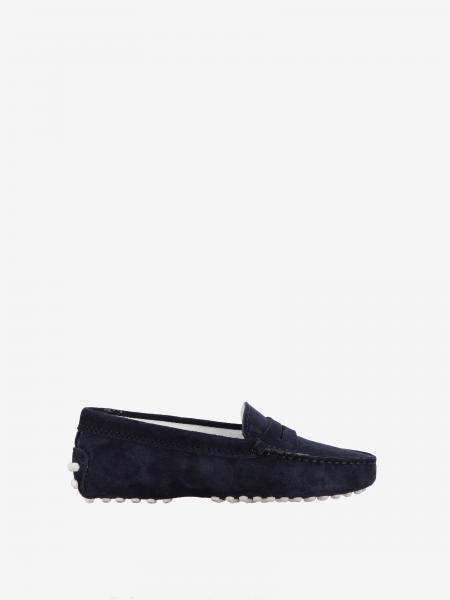 Ботинки из замшевой кожи с накладкой Детское Tod's