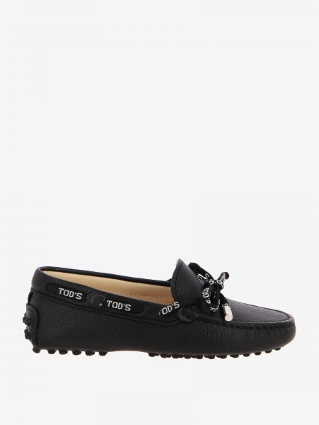Ботинки Drive из кожи на шнурках с логотипом Детское Tod's