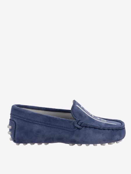 Ботинки Drive из кожи с логотипом Детское Tod's