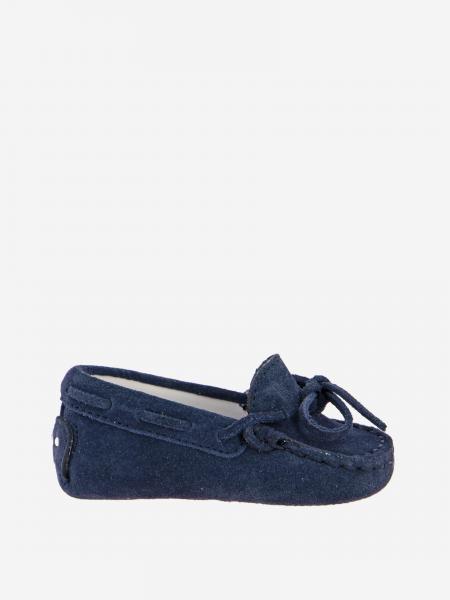 Ботинки Drive из замшевой кожи на шнурках с логотипом Детское Tod's