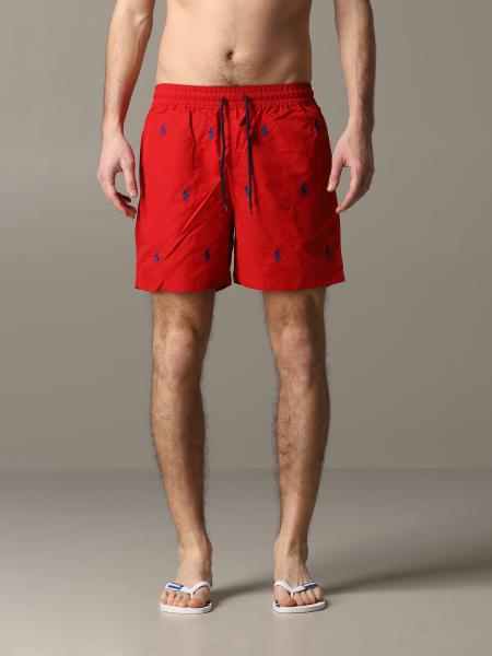 Outlet de Polo Ralph Lauren: Bañador para hombre, Rojo | BaÑAdor Polo Ralph Lauren 710787322 en línea GIGLIO.COM