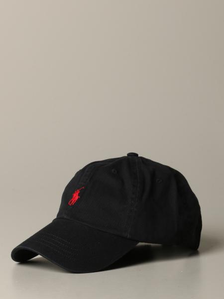 ralph lauren black baseball hat