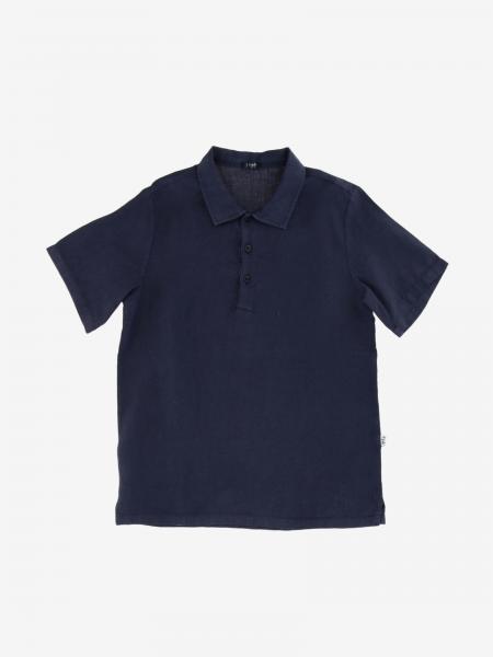Il Gufo 亚麻短袖POLO衫