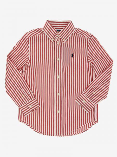 Polo Ralph Lauren Toddler Outlet: shirt with logo - Red | Polo Ralph Lauren Toddler shirt 