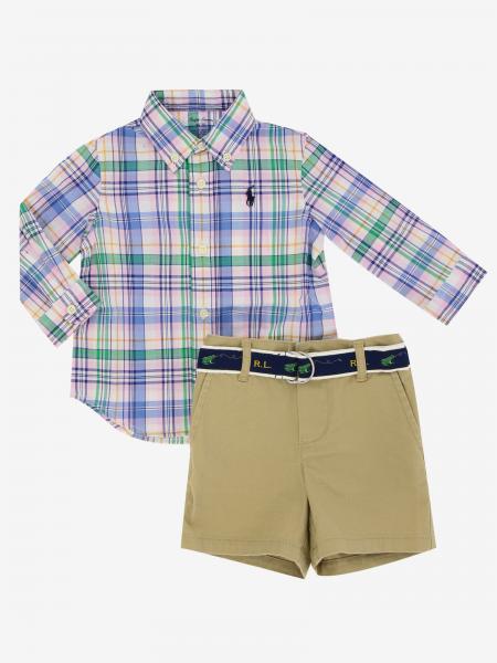 Polo Ralph Lauren Infant 衬衫短裤套装