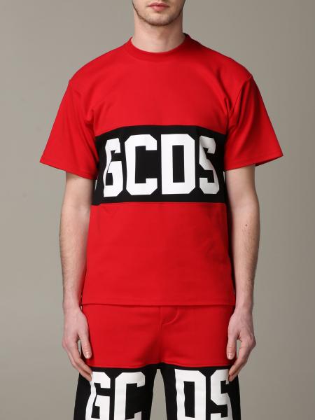 T-shirt GCDS à col rond avec logo imprimé