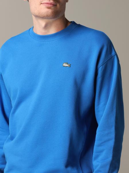 lacoste blue sweatshirt