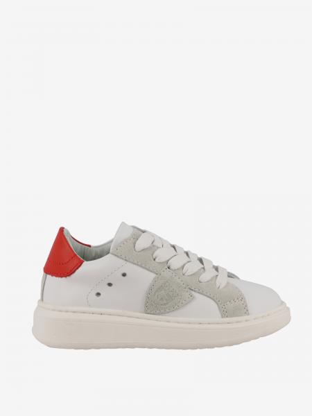 Sneakers Grandville Philippe Model in pelle e camoscio
