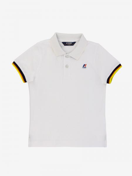 K-way logo 短袖POLO衫