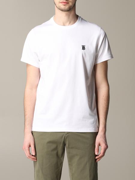 Burberry Outlet: t-shirt for men - White | Burberry t-shirt 8014021 online  on 