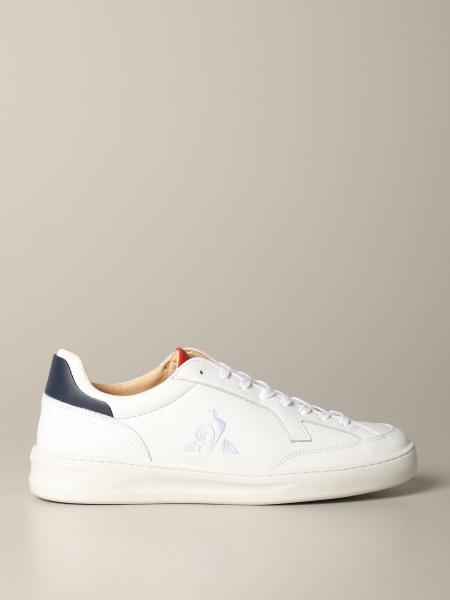 le coq sportif leather sneakers