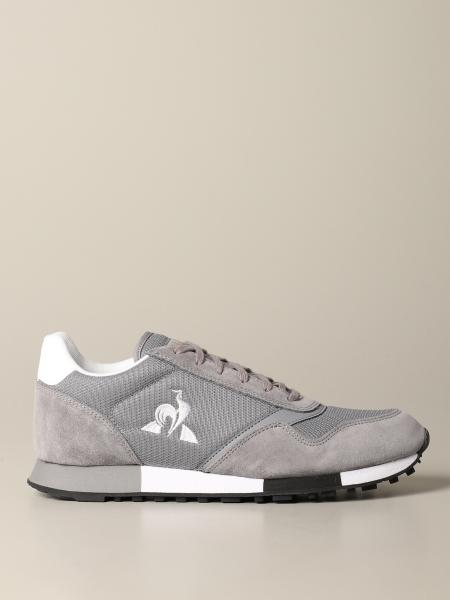Le Coq Sportif Outlet: sneakers for man - Silver Le Coq Sportif sneakers 2010314 online on GIGLIO.COM