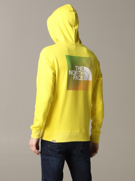 north face yellow sweatshirt