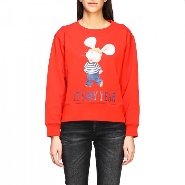 Alberta Ferretti Sweatshirt mit Rundhalsausschnitt und