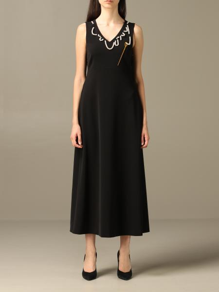 Abito Boutique Moschino con ago e filo di perle