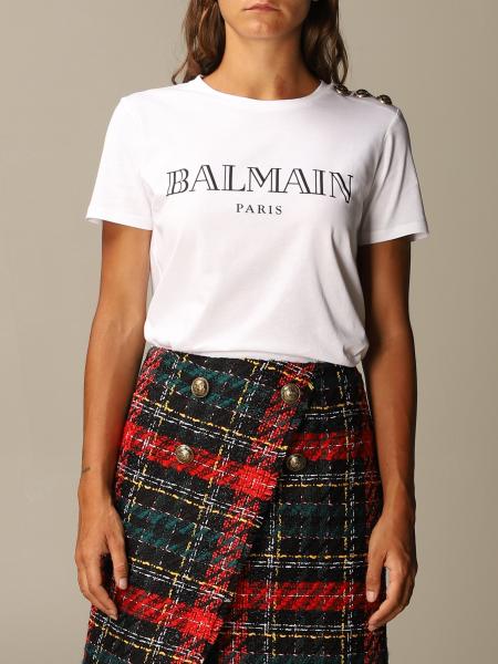 t shirt balmain paris donna