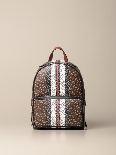 Cloth backpack Burberry Brown in Cloth - 36783790
