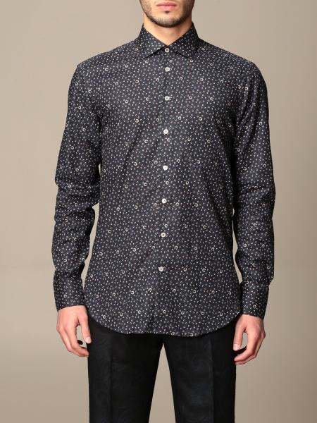 Camicia Etro in cotone con sellerie all over