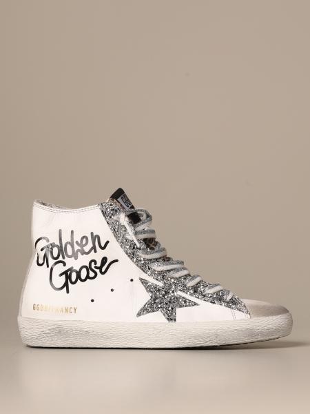 GOLDEN GOOSE: Baskets femme - Blanc | Baskets Golden Goose GWF00113