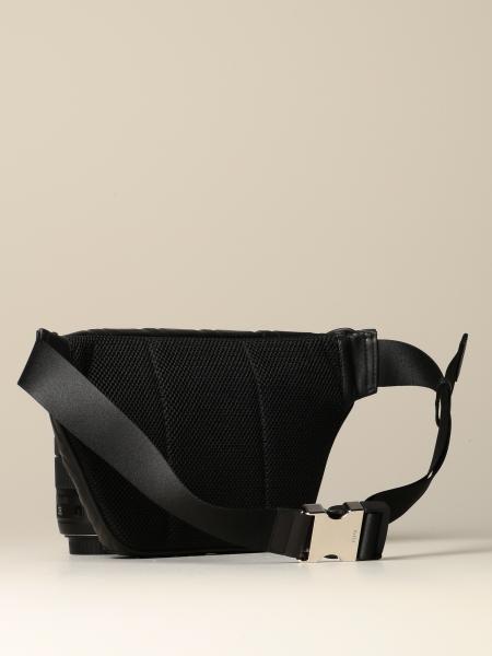 FENDI: nappa leather belt bag with embossed FF monogram - Black | Belt ...