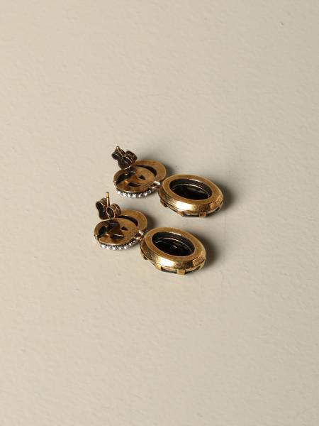 gucci earrings black crystal