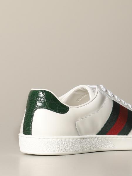 gucci patent leather sneakers
