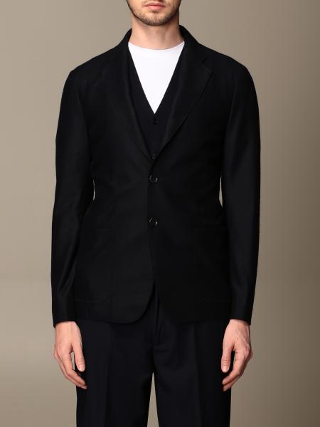 Giacca Giorgio Armani in jersey di lana