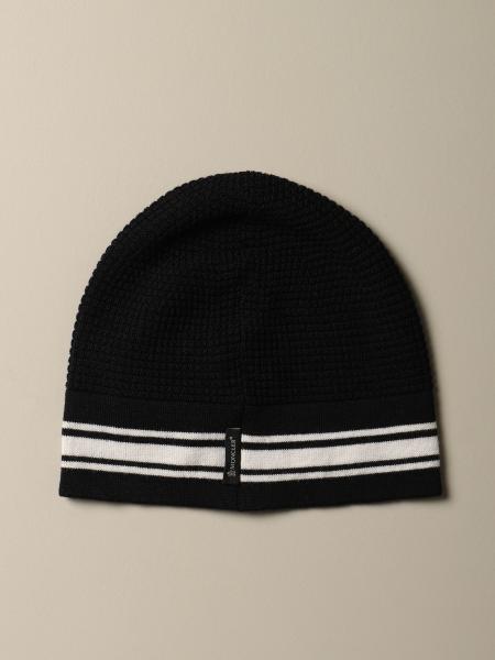 Moncler wool hat with logo