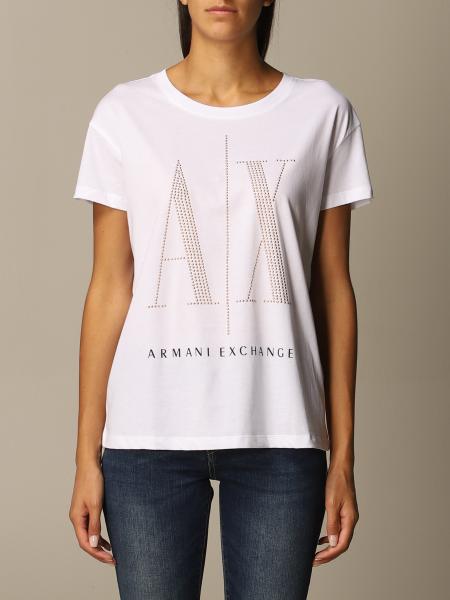 armani exchange shirts white