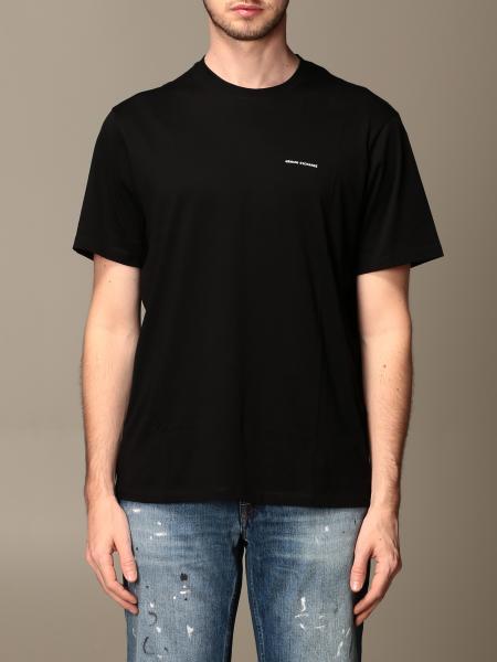 armani exchange black t shirts