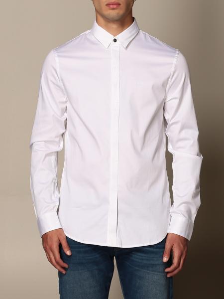 Camicia Armani Exchange in popeline stretch