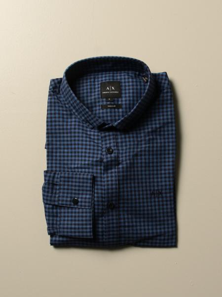 Camicia Armani Exchange in cotone vichy