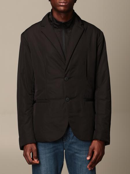 Armani Exchange Outlet: jacket for men - Black | Armani Exchange jacket  6HZG07 ZNNCZ online on 