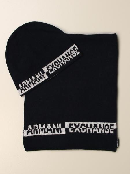 armani exchange beanie
