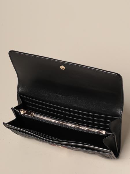 BALLY: Dinney continental wallet in quilted leather with trainspotting ...