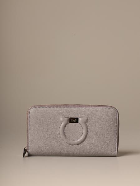 Salvatore Ferragamo femme: Portefeuille continental Gancio City Salvatore Ferragamo en cuir