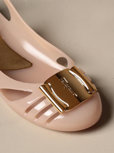 salvatore ferragamo jelly 1 ballerina flats