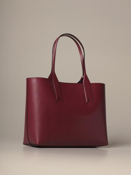 red armani tote bag