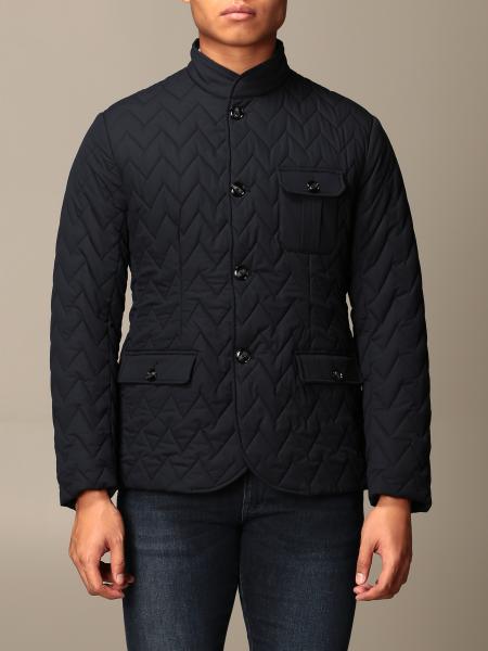 Piumino Emporio Armani in chevron