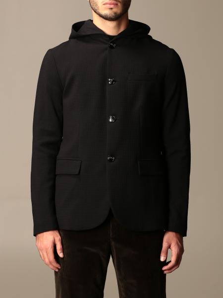 Giacca a monopetto Emporio Armani in tessuto tecnico