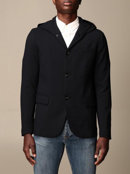 Giacca a monopetto Emporio Armani in tessuto tecnico