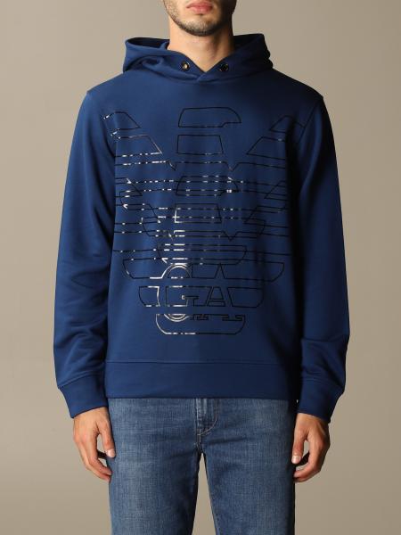 black royal blue sweatshirt