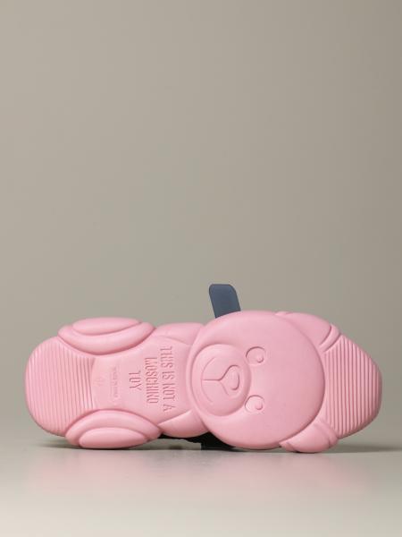 moschino roller skates teddy shoes sneakers