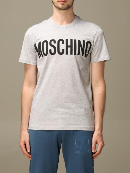 MOSCHINO COUTURE: t-shirt for men - Grey | Moschino Couture t-shirt ...