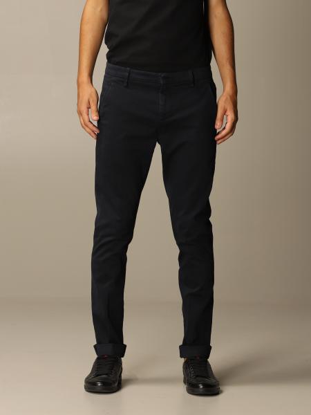 Dondup uomo: Pantalone Gaubert chino Dondup in gabardine stretch fondo 17