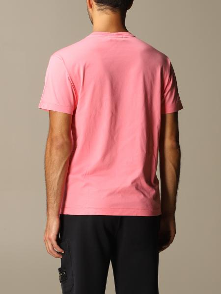 stone island pink tshirt