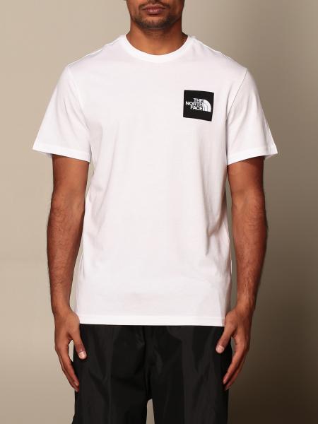THE NORTH FACE: cotton t-shirt with logo - White | T-Shirt The North ...
