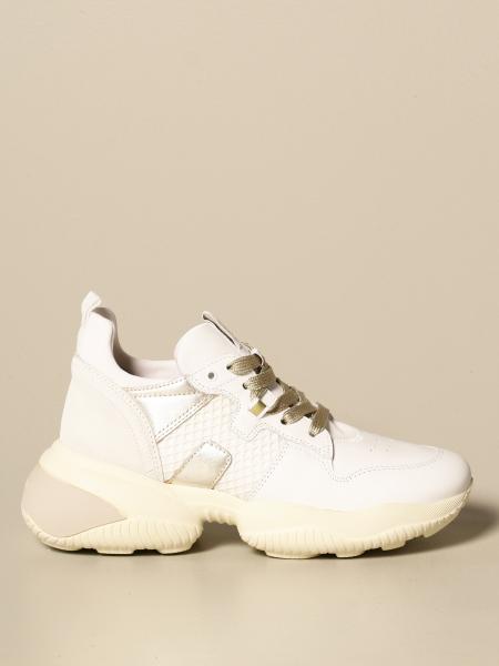 Hij controller het formulier Hogan Outlet: Interaction sneakers in leather and suede - White | Hogan  sneakers GYW5250CW70 P1R online on GIGLIO.COM