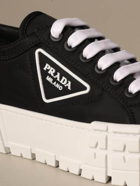 PRADA: zapatillas para mujer, Negro | Zapatillas Prada 1E260M MMS en ...